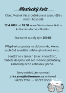 soutěžní kvíz v hospodě